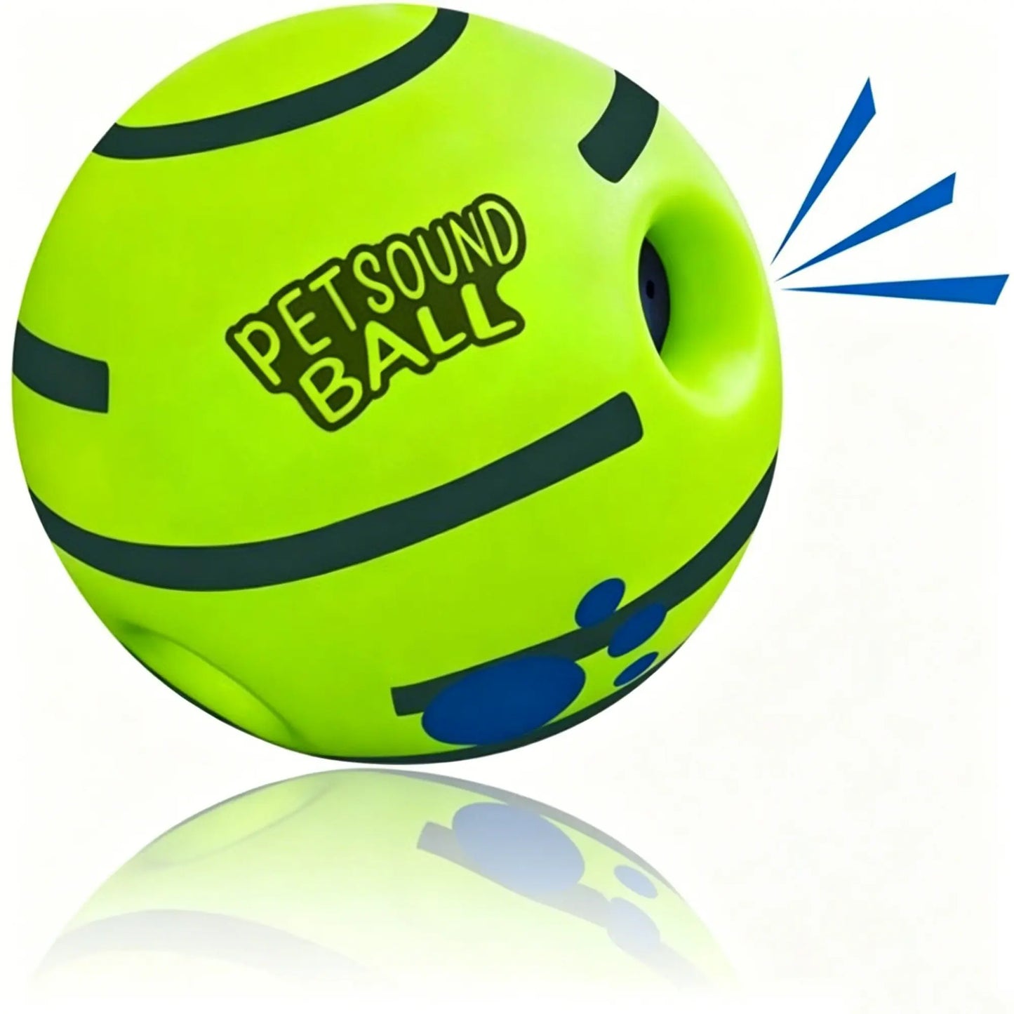 Pet Sound Toy Ball, Silicone Dog Treats Dispenser Ball, Interactive Dog Training Ball, Interactive Pet Chew Toys, Fun Indoor and Outdoor Dog Toy, Durable Chew #GLOBAL PICKS