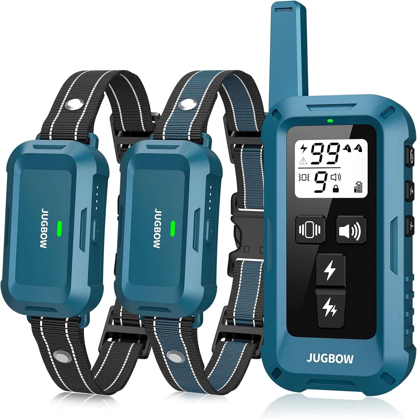 Jugbow Dog Collar - 4200FT Dog Collar with Remote, IPX8 Waterproof Electric Collar with 4 Training Modes, Outdoor Rechargeable E-Collar-Dt68 #Summervibes #Petlovers