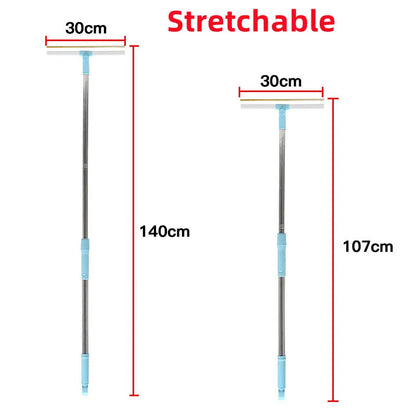 Professional Carpet Rake and Pet Hair Remover Set with Telescopic Handle and 180° Rotation for Effective Dog and Cat Hair Removal