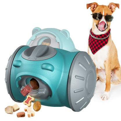 Interactive Dog Tumbler Toy - IQ-Enhancing Slow Feeder for Small to Medium Dogs and Cats, Ideal for Training and Balance Skills