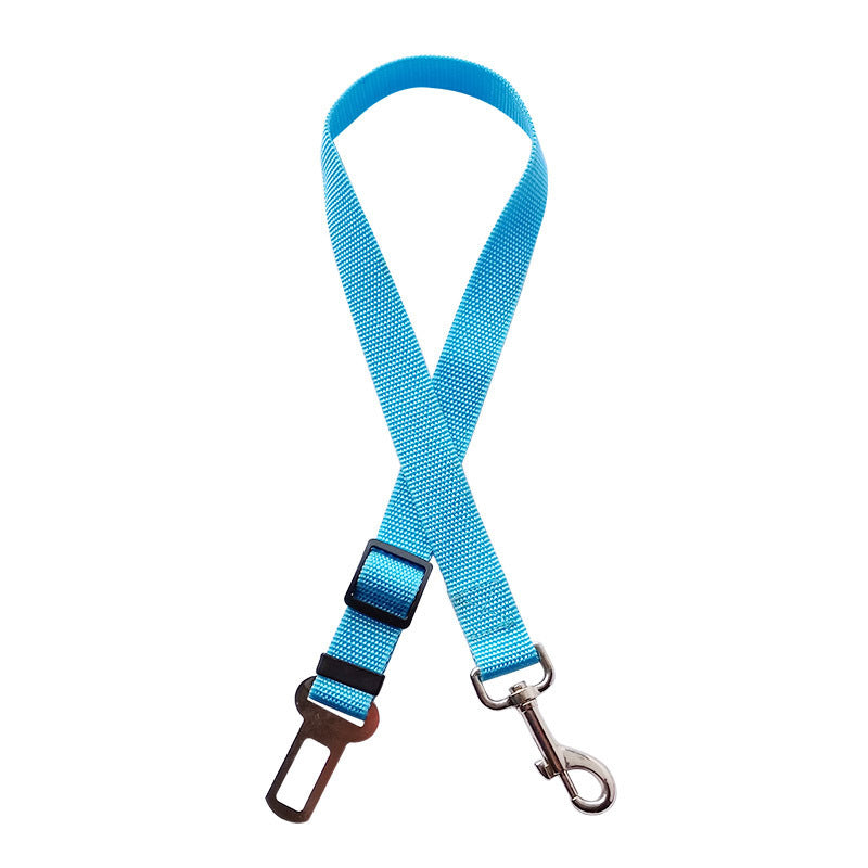 Adjustable Pet Car Seat Belt and Harness for Dogs and Cats - Safety Lead Clip for Vehicle Travel