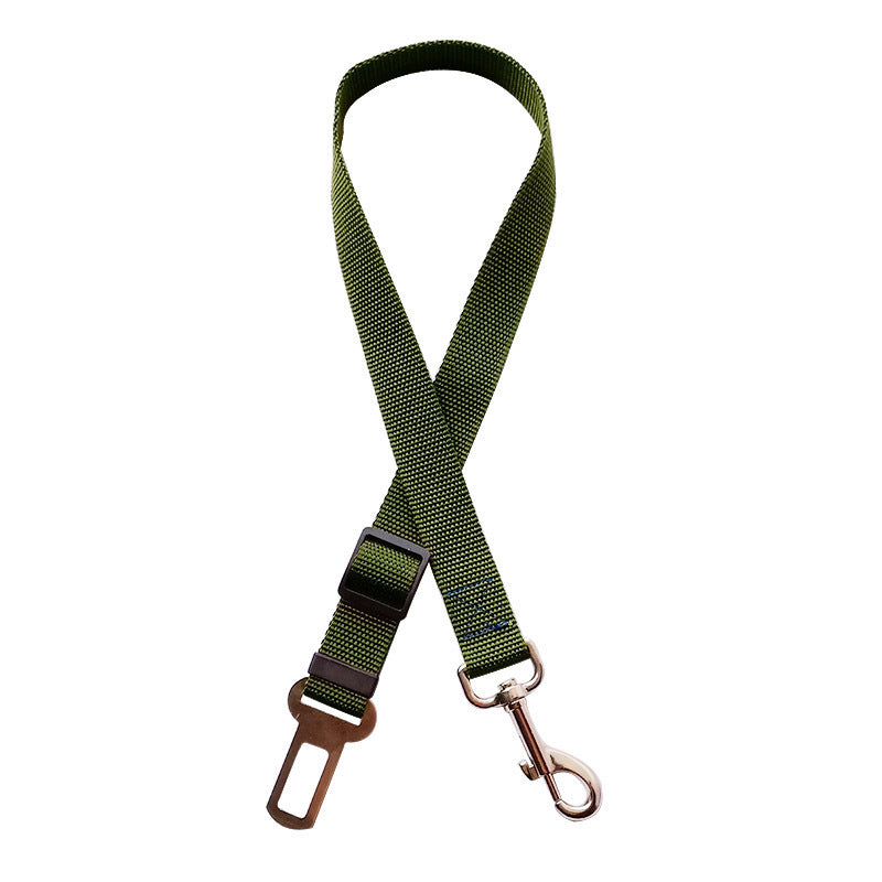 Adjustable Pet Car Seat Belt and Harness for Dogs and Cats - Safety Lead Clip for Vehicle Travel