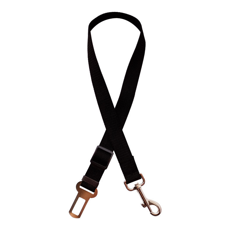 Adjustable Pet Car Seat Belt and Harness for Dogs and Cats - Safety Lead Clip for Vehicle Travel