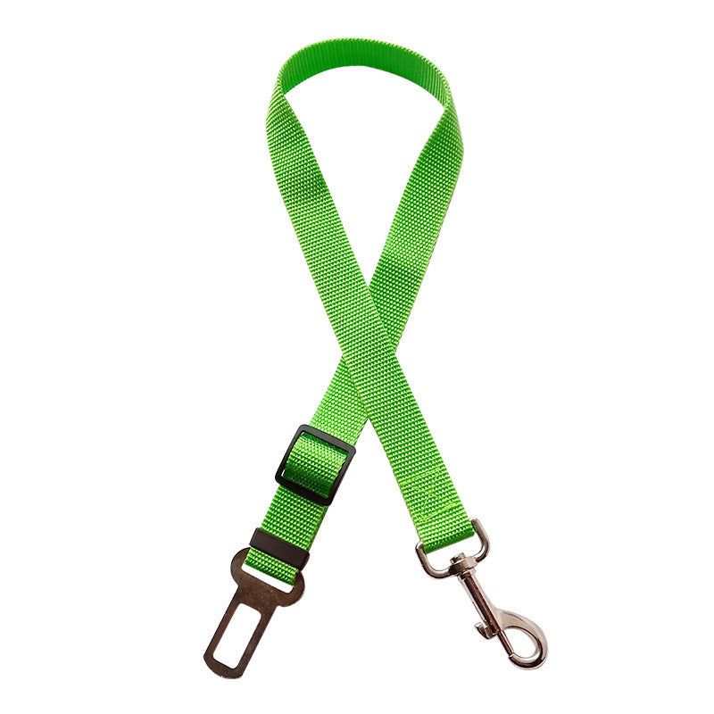 Adjustable Pet Car Seat Belt and Harness for Dogs and Cats - Safety Lead Clip for Vehicle Travel