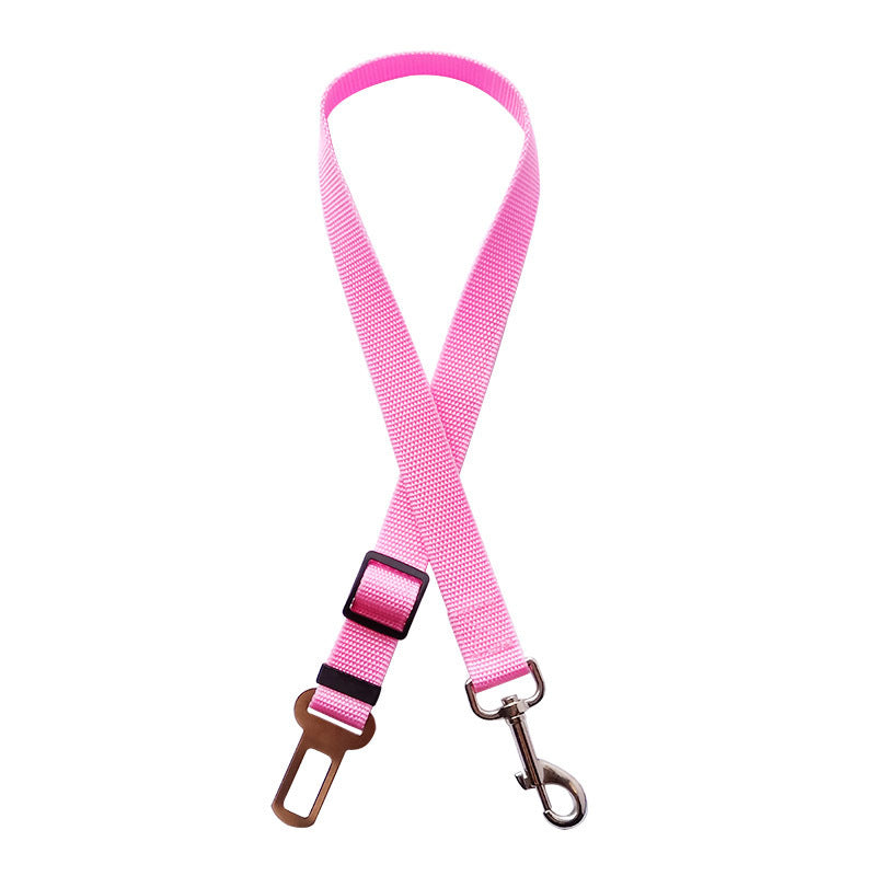 Adjustable Pet Car Seat Belt and Harness for Dogs and Cats - Safety Lead Clip for Vehicle Travel