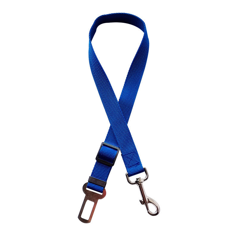 Adjustable Pet Car Seat Belt and Harness for Dogs and Cats - Safety Lead Clip for Vehicle Travel